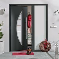 Porte d’entrée en acier Thermo65 - Batiweb