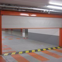 Compartimentage des parkings, rideau souple E60 - Batiweb