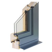 Fenêtre et porte-fenêtre bois/alu Uni 8 / Uni 9 - Batiweb