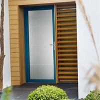 Porte d’entrée Aluminium Grand Vitrage STAN - Batiweb