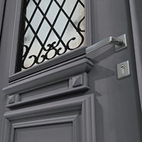 PORTES D’ENTREE MONOBLOC EN ALUMINIUM collection TRADITION d’EURADIF - Batiweb