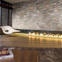 PANNEAU DE PIERRE NATURELLE DECOPANEL ORIENT POUR DECORATION MUR - Batiweb
