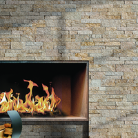 PANNEAU DE PIERRE NATURELLE DECOPANEL SYLVESTRE POUR DECORATION MUR - Batiweb