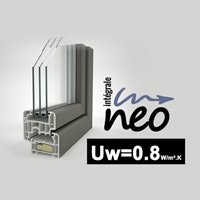 Intégrale néo : Portes et fenêtres en matériau composite, très haute performance thermique - Batiweb