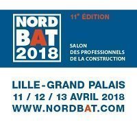 SALON NORDBAT 2018 - 11/12/13 avril 2018 - Lille Grand Palais  - Batiweb