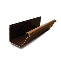 Gouttière aluminium corniche et demi-ronde premium 25 coloris Distriartisan - Batiweb