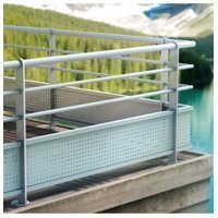 Système de garde-corps pour toiture-terrasse accessible et balcon- Lotentic - Batiweb
