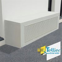 Grille de ventilation en aluminium / Gamme FAÇAD’LIGNE - Batiweb