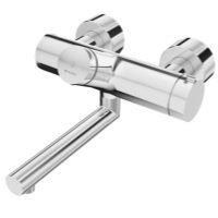 Mitigeur thermostatique de lavabo temporisé haute précision et sécurité totale - Batiweb