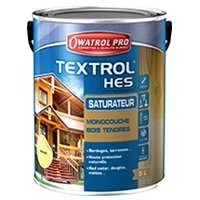 Textrol HES, saturateur monocouche bois tendres - Batiweb