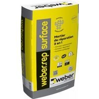 weber.rep surface : le mortier fibré de réparation 3 en 1 avec fonction anticorrosion - Batiweb