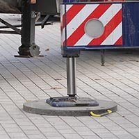 PATINS EN POLYETHYLENE POUR STABILISATEURS  - Batiweb