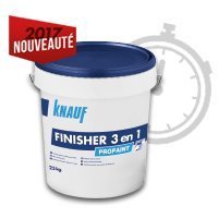Knauf Propaint® Finisher 3 en 1 - Le nouvel enduit de peinture qui vous fait gagner du temps ! - Batiweb