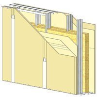 Cloison standard de grande hauteur - KMA Oversize Cinéma KHD 18 et KS 13 - Batiweb