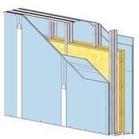 Cloison standard de grande hauteur - KMA Oversize Cinéma KA 25 Phonik + et KA 13 Phonik - Batiweb