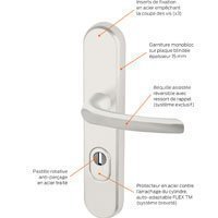 SEKU – Ensembles de portes blindés, en aluminium massif - Batiweb