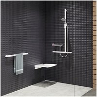 Barres d'appui et sièges de douche design Be-Line® - Batiweb