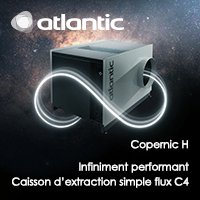 Caisson d’extraction simple flux Copernic H, Infiniment performant - Batiweb