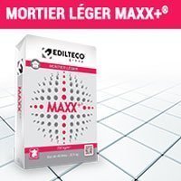 Mortier fibré prêt à l’emploi MAXX® + pour une finition de surface simple et rapide - Batiweb