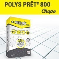 3 fois plus légère qu’une chape traditionnelle : POLYS PRÊT® 800 Chape - Batiweb
