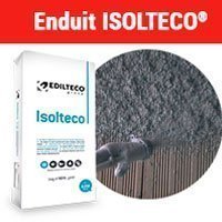Enduit à projeter prêt à l’emploi ISOLTECO® pour l’Isolation Thermique des bâtiments - Batiweb