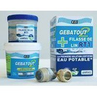 Pâte à joint GEBATOUT2 + FILASSE DE LIN RT1 - Batiweb