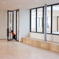 Porte vitrée EI60 Meyvaert Classic SWD double ou simple action - Batiweb