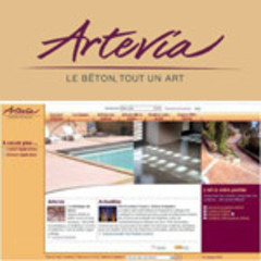 WWW.ARTEVIA.FR, TOUT L'UNIVERS DES BETONS DECORATIFS EN UN CLIC - Batiweb