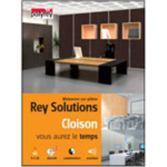 Rey Solutions de Polyrey, le premier et unique mélaminé sur plâtre 100 % déco, 100 % bien-être - Batiweb