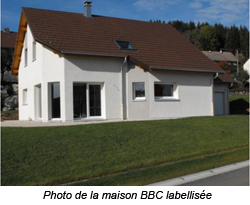 La première maison BBC labellisée en blocs béton du Haut-Doubs – Pays Horloger - Batiweb