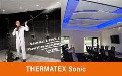 Thermatex Sonic : nouveaux plafonds acoutisques - Batiweb