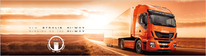 Le nouveau STRALIS HI-WAY IVECO  élu "Truck of the year 2013" - Batiweb