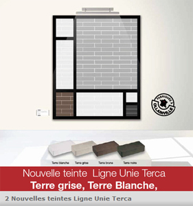 TERCA dévoile ses 2 nouvelles teintes, Terre grise et Terre blanche - Batiweb