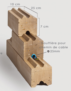 Argibrique : La brique de cloisonnement à inertie thermique - Batiweb