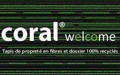 Coral® Welcome : Forbo crée le premier tapis de propreté 100% recycle - Batiweb