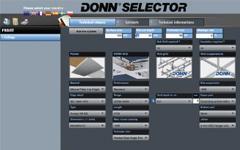 DONN® Selector, l’outil web de calculs et de documentation des systèmes de plafonds suspendus KNAUF AMF - Batiweb