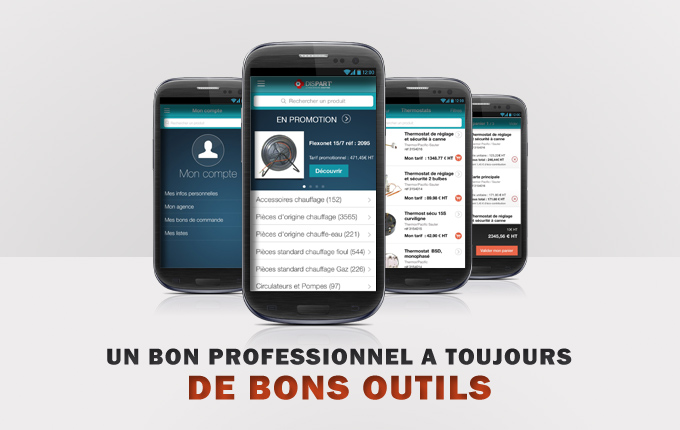 Dispart’ lance son appli mobile - Batiweb