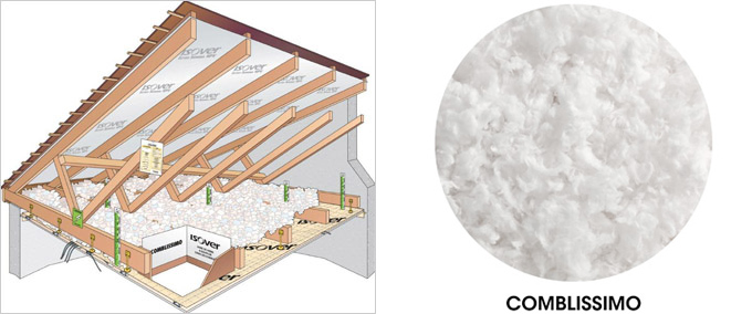 L’isolation haute-performance des combles perdus avec la laine à souffler Comblissimo d’ISOVER - Batiweb