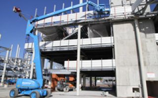 ACCES INDUSTRIE présent sur le chantier du nouveau stade de Bordeaux - Batiweb