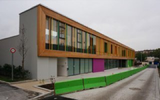 Une école positive dans un quartier écologique : le groupe scolaire Abdelmalek-Sayad à Nanterre - Batiweb