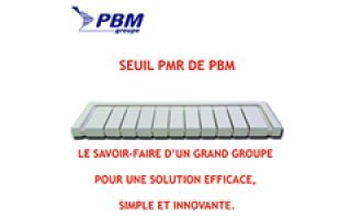 Le seuil PMRde PBM : le savoir-faire d’un grand groupe pour une solution efficace, simple et innovante - Batiweb