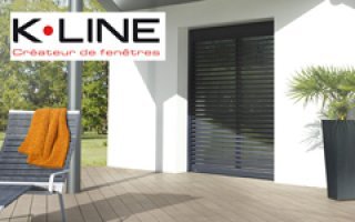 Bloc-baie ½ linteau Activ’Home® par K•LINE - Batiweb