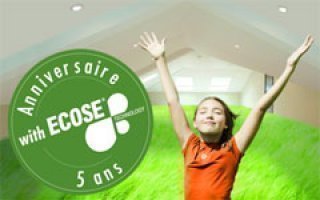 Ecose® Technology fête 5 ans de succès du 1er septembre au 31 octobre 2014 ! - Batiweb