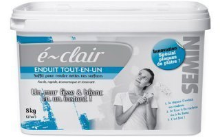 E-Clair, un mur lisse et blanc en un instant. - Batiweb