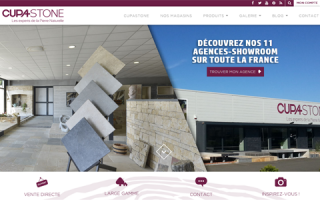 Découvrez la nouvelle page web CUPA STONE - Batiweb