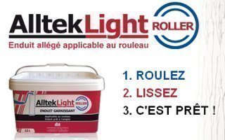 AlltekLight, la différence des enduits en pâtes allégées par ICP - Alltek.  - Batiweb