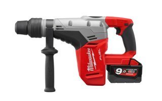 Milwaukee® lance le premier perforateur burineur 9,0 A.h 18V 5kg  SDS-Max  - Batiweb