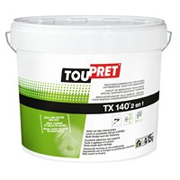 TOUPRET TX 140® 2 en 1 Le premier enduit « spécial pièces humides » pour les Pros - Batiweb