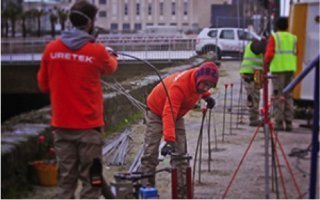 URETEK® sécurise le quai de la Divette à Cherbourg grâce aux injections de résine expansive - Batiweb