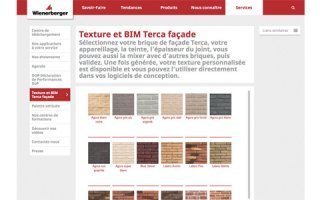 Une nouvelle application Wienerberger : Texture et BIM Terca Façade - Batiweb